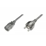 Digitus Power Cord, CEE 7/7 (Type-F) - C13 M/F, H05VVF3G 0.75qmm, 1.2 m, Black