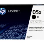 HP 05X (CE505X) Toner Cartridge, Black