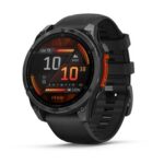 Garmin Fenix 8 Smart Watch 47 mm AMOLED Slate Gray with Black Silicone Band