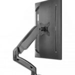 Up Up Premium Single Screen Monitor Arm 17-32'', VESA 75x75, 100x100, Matte Black