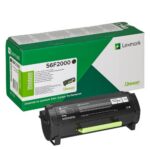 Lexmark 56F2000 Toner Cartridge, Black