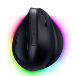 Razer Pro Click V2 Vertical Ergonomic Wireless Mouse RF Wireless+Bluetooth+USB-C, 30000 DPI, Black