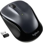 Logitech M325s Wireless Mouse RF Wireless Optical 1000 DPI, Black/Dark Grey