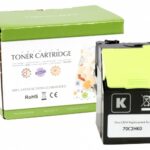 Static Control Toner Cartridge Black, Compatible with Lexmark 702HK (70C2HK0)