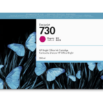 HP 730 (P2V69A) Ink Cartridge, Magenta