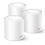 Wireless Router TP-LINK Wireless Router 3-pack 2900 Mbps Mesh Wi-Fi 6 3x10/100/1000M Number of...