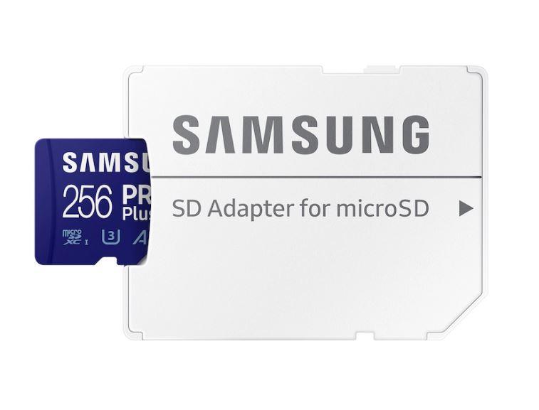 lko-mb-md256sa-0-44c83fba-d2da-4807-92cd-02ba22dc65bc-1 MEMORY MICRO SDXC PRO+ 256GB/W/ADAPT. MB-MD256SA/EU SAMSUNG - Pilt 1
