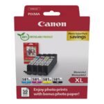 CANON CLI-581XL Ink Cartridge BK/C/M/Y
