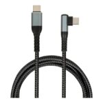 IBOX USB-C Cable 100W 2m Black 90-degree