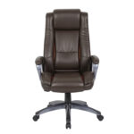 Arvutitool/kontoritool CALVIN, 81x65xH114-121,5cm, pruun, kunstnahk, plastik