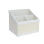 Pliiatsitops WILMA 15,5x12,5x13,5cm, kreem