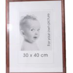 Pildiraam 21x30cm Line Brown pruun