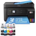 Epson EcoTank L5310, Wi-Fi, LAN, fax, must - Multifunktsionaalne värvi-tindiprinter