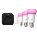 Philips Hue White & Color Ambiance starter set, E27, 3 tk - Nutivalgusti komplekt