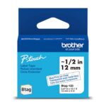 Brother Btag 133, 4m, sinine/läbipaistev - Silditeip
