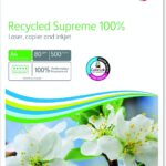 Koopiapaber A4 80g XEROX Recycled Supreme 100% taaskasutatud 500 lehte