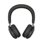 Jabra Evolve2 75 UC Link 380c Wireless Headset, Bluetooth, USB-C, Charging Stand, Black