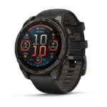 Garmin Fenix 8 Smart Watch 47 mm AMOLED Sapphire,Carbon grey DLC,Black/Pebble grey sil. band