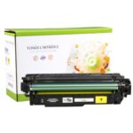 Compatible Static Control HP 653A (CF322A) Toner Cartridge, Yellow