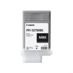 Canon PFI-107MBK (6704B001) Ink Cartridge, Matte Black