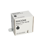 Ricoh Priport HQ-40 (817225) (5 pcs per box) Ink Cartridge, Black