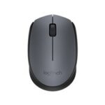 Logitech M170 Wireless Mouse, RF Wireless, 1000 DPI, Grey/Black (SPEC)