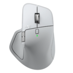 Logitech MX Master 4 for MAC Wireless Mouse RF Wireless + Bluetooth, 8000 DPI, White Silver