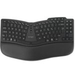 Kensington Pro Fit Ergo KB675 EQ TKL Wireless Keyboard, RF Wireless + BT, US Int, Black
