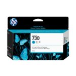 HP 730 (P2V62A) Ink Cartridge, Cyan