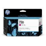 HP 730 (P2V63A) Ink Cartridge, Magenta