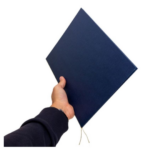 Diplomikaaned OLIMPIC A4 sinine kuldpaelaga