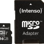MEMORY MICRO SDHC 16GB C10/W/ADAPTER 3433470 INTENSO