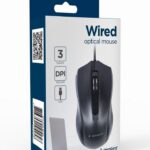 MOUSE USB OPTICAL/BLACK MUS-3B-01 GEMBIRD