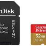 MEMORY MICRO SDHC 32GB UHS-I/W/A SDSQXAF-032G-GN6AT SANDISK