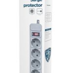PROTECTOR POWER SURGE 1.8M/6OUTL SPG6-B-6C GEMBIRD