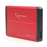 HDD CASE EXT. USB3 2.5"/RED EE2-U3S-2-R GEMBIRD