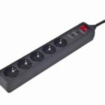 Kaabel POWER EXTENSION 3M 5OUTL SPG5-C-10 GEMBIRD