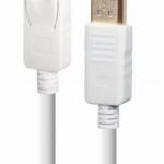 CABLE DISPLAY PORT 1.8M/WHITE CC-DP2-6-W GEMBIRD