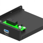 CASE ACC FRONT 3.5" PANEL/USB 2P FDI3-U3C-01 GEMBRID
