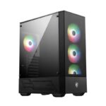 Case MSI MAG FORGE 112R MidiTower Not included ATX MicroATX MiniITX Colour Black MAGFORGE112R