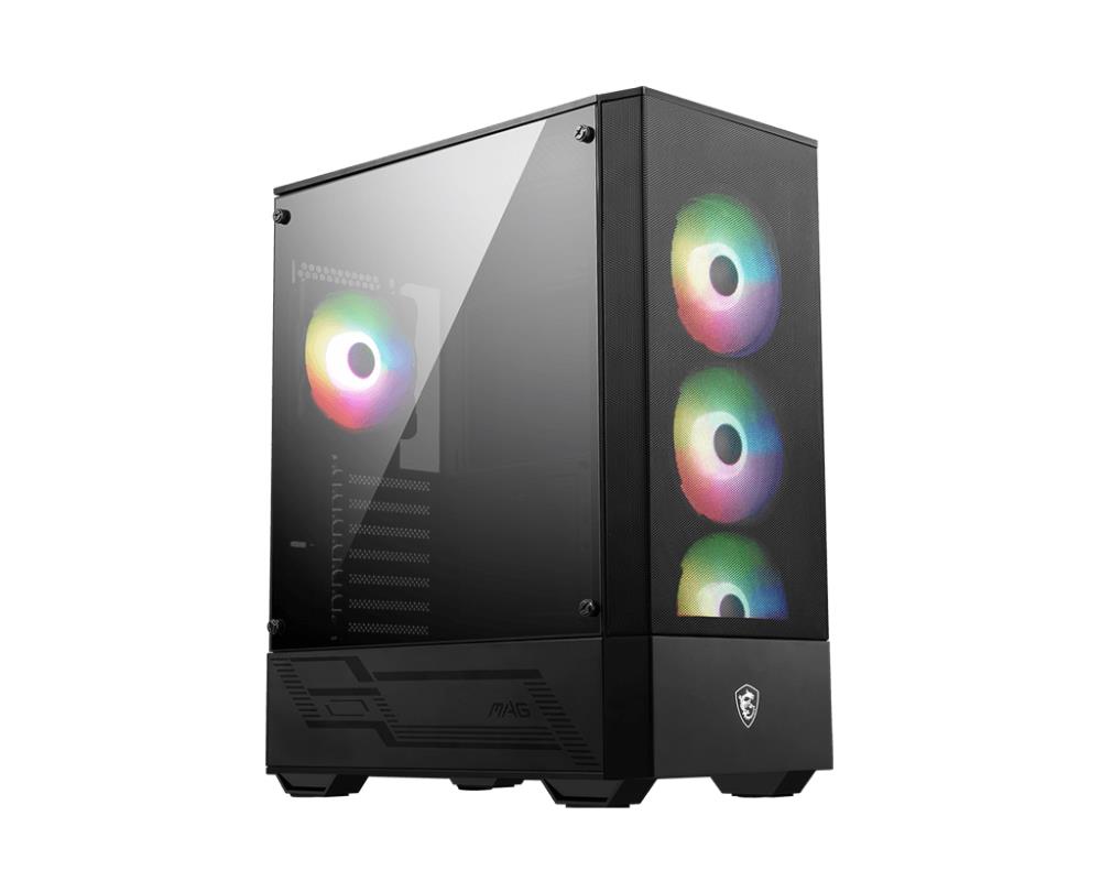 lko-magforge11-0-5bb3e244-76a9-4e42-8ef2-1fda8e436591-41 Case MSI MAG FORGE 112R MidiTower Not included ATX MicroATX MiniITX Colour Black MAGFORGE112R - Pilt 1
