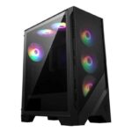 Case MSI MAG FORGE 120A AIRFLOW MidiTower Not included ATX MicroATX MiniITX Colour Black...