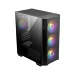 Case MSI MAG FORGE M100R Micro Not included MicroATX MiniITX Colour Black MAGFORGEM100R