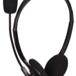 HEADSET STEREO/BLACK MHS-123 GEMBIRD