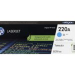 HP 220A Cyan Original LaserJet Toner
