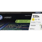 HP 220A Yellow Original LaserJet Toner