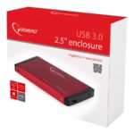 GEMBIRD EE2-U3S-2-R HDD/SSD enclosure Ge