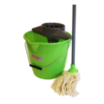 Nöörmopi komplekt ämbriga 12L SAUBER (mopp + vars + ämber)