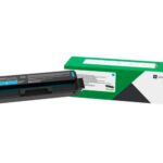 Lexmark C332HC0 Toner Cartridge, Cyan