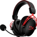 HyperX Cloud Alpha Wireless Gaming Headset, Black-Red